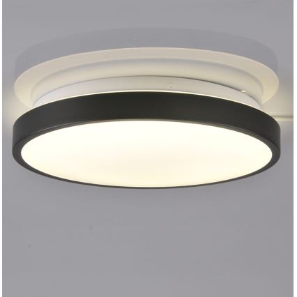 LED Plafondlamp KERN LED/15W/230V zwart