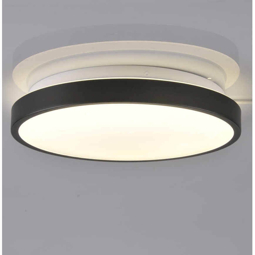 LED Plafondlamp KERN LED/15W/230V zwart