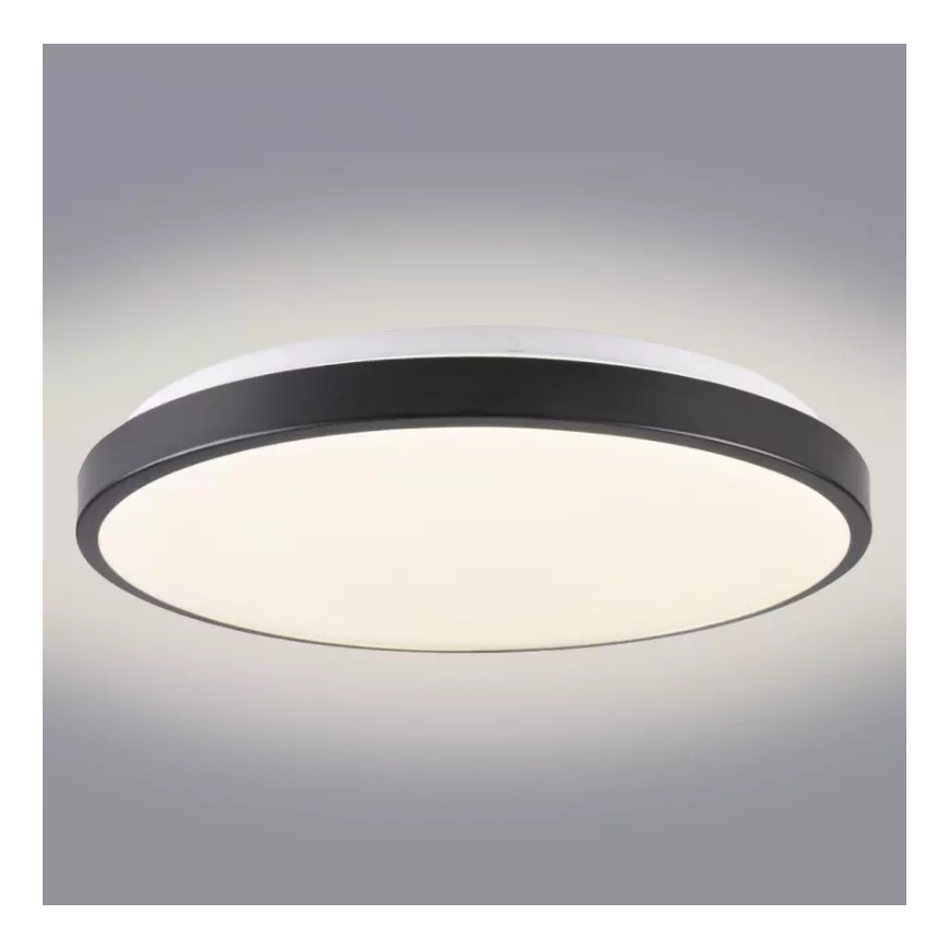 LED Plafondlamp KERN LED/24W/230V zwart