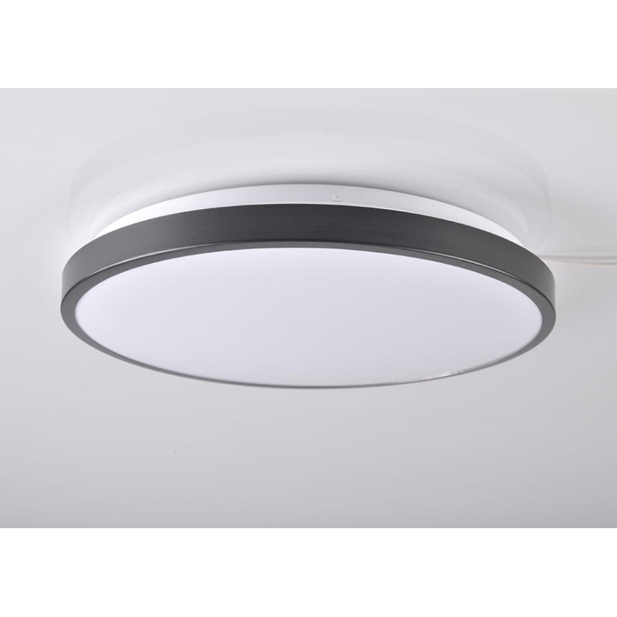 LED Plafondlamp KERN LED/24W/230V zwart
