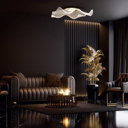 LED Plafondlamp LARGO LED/16W/230V goud