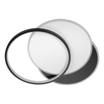 LED Plafondlamp LED/100W/230V 3000-5000K zwart/grijs