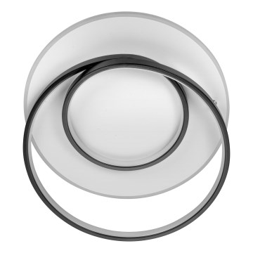 LED Plafondlamp LED/100W/230V 3000K-5000K zwart/grijs
