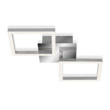 LED plafondlamp LED/10W/230V 3000K mat chroom