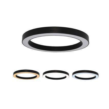 LED-plafondlamp LED/115W/230V 3000/4000/6500K Ø 120 cm zwart