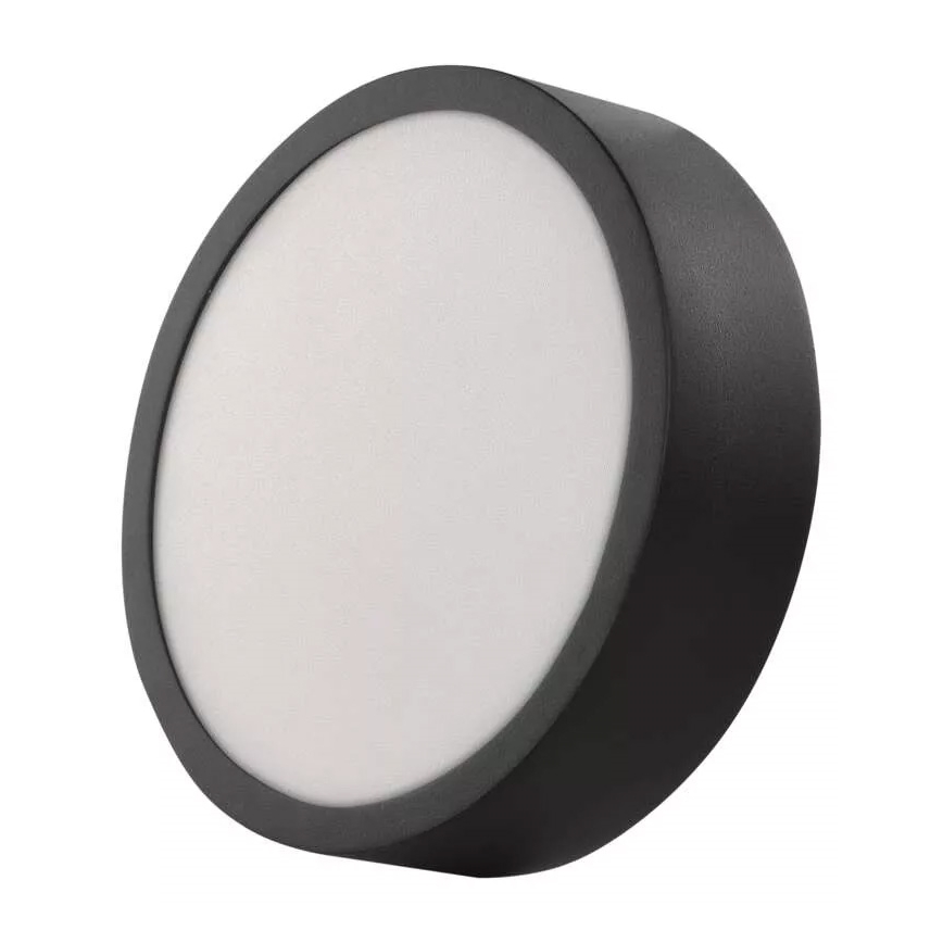 LED Plafondlamp NEXXO LED/12,5W/230V 3000/3500/4000K d. 17 cm zwart