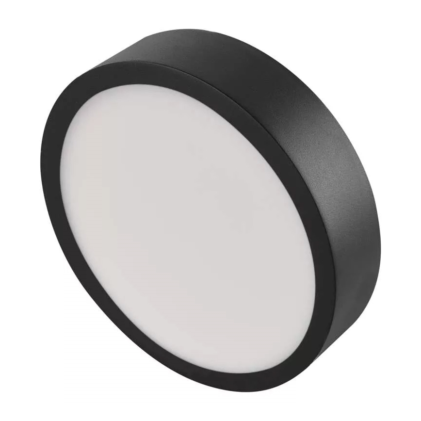 LED Plafondlamp NEXXO LED/12,5W/230V 3000/3500/4000K d. 17 cm zwart