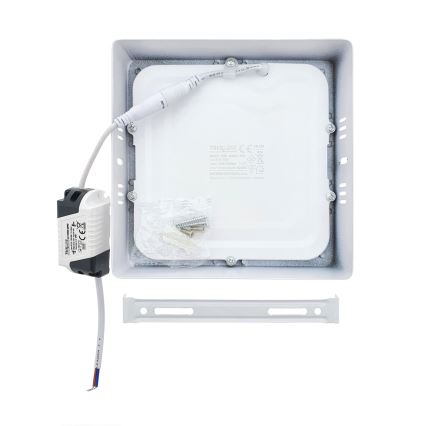 LED Plafondlamp LED/12W/230V 2700K 16,3x16,3 cm wit
