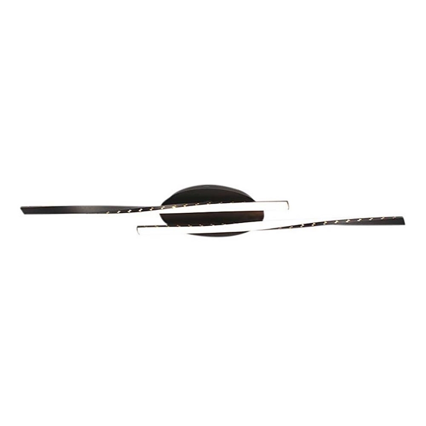 LED Plafondlamp LED/12W/230V 3000K zwart