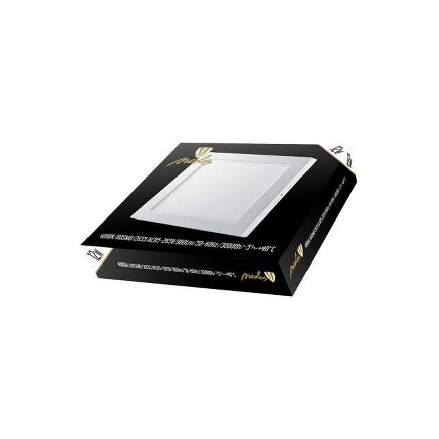 LED Plafondlamp LED/12W/230V 4000K 17,2x17,2 cm