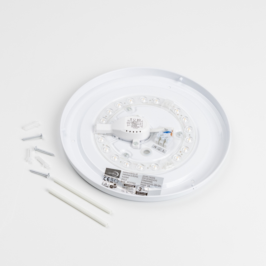 LED-plafondlamp LED/12W/230V Ø 32 cm grijs/zilver