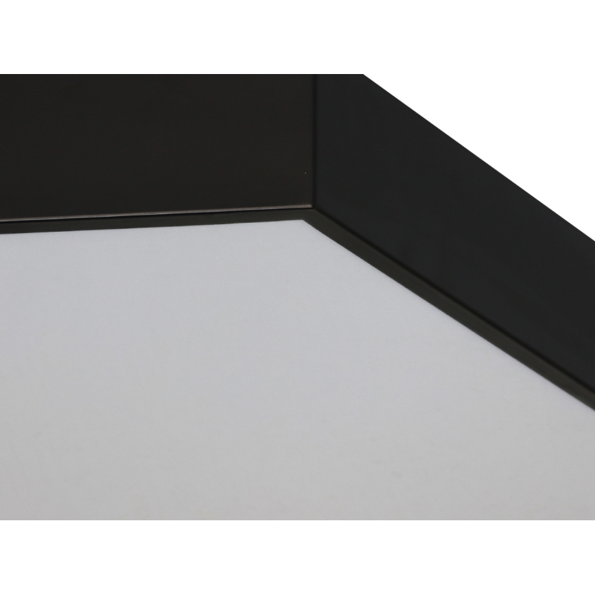 LED plafondlamp LED/135W/230V 3000/4000/6500K Ø 80 cm zwart