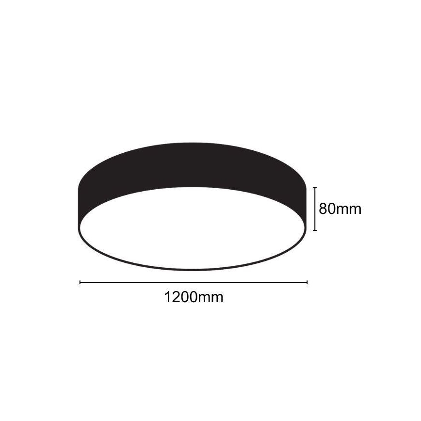 LED Plafondlamp LED/150W/230V 4000K diameter 120 cm
