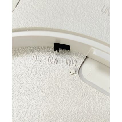 LED plafondlamp LED/18W/230V 3000/4000/6500K Ø 23 cm bruin