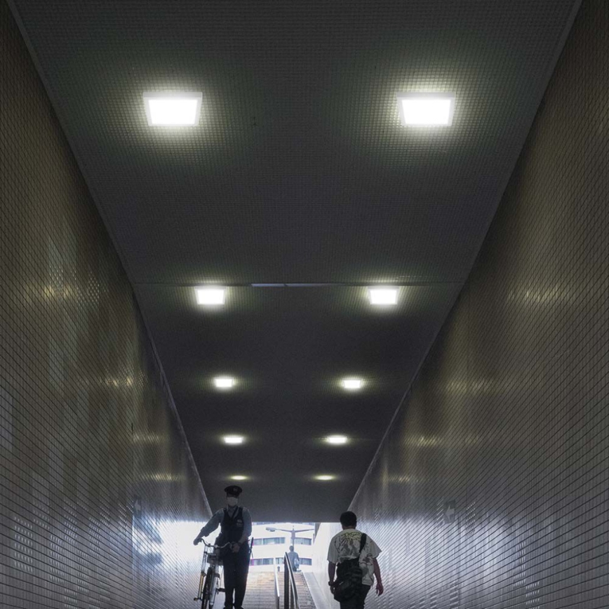 LED Plafondlamp LED/18W/230V 3000K 21,4x21,4 cm wit