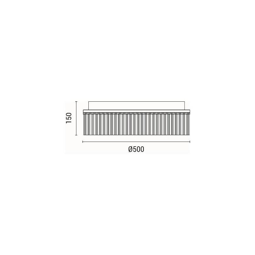 LED Plafondlamp LED/18W/230V 3000K