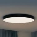 LED plafondlamp LED/200W/230V 3000/4000/6500K Ø 100 cm zwart