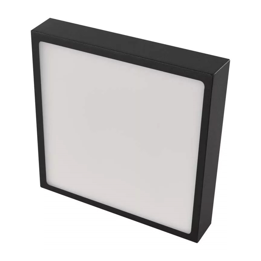 LED Plafondlamp NEXXO LED/21W/230V 3000/3500/4000K 22,5x22,5 cm zwart