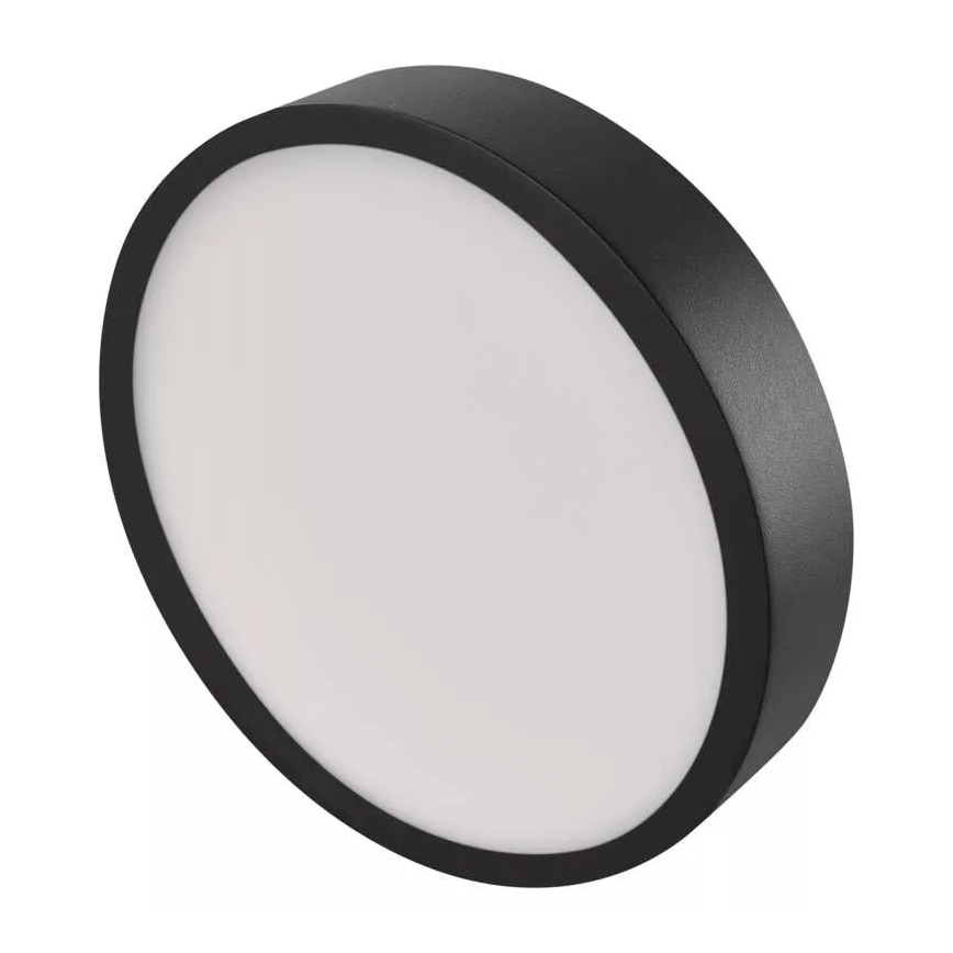 LED Plafondlamp NEXXO LED/21W/230V 3000/3500/4000K d. 22,5 cm zwart