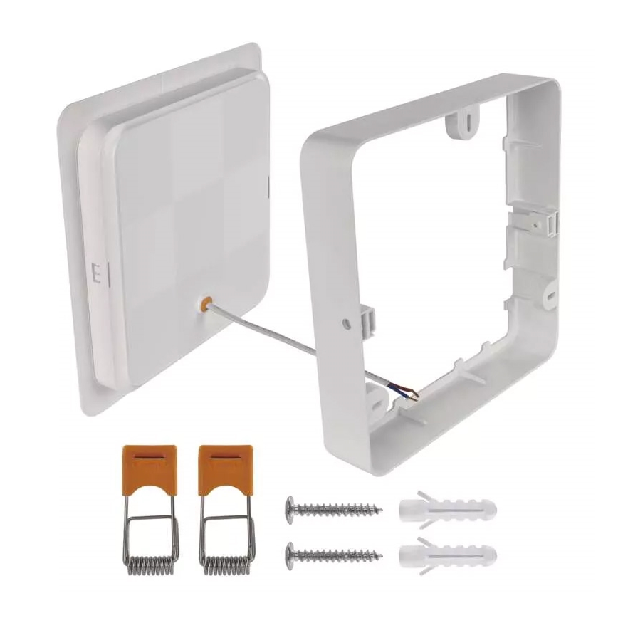 LED plafondlamp LED/24W/230V 22x22 cm wit