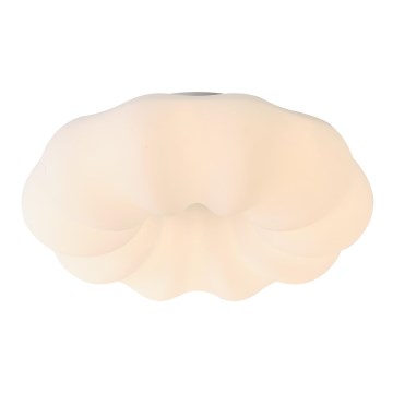 LED Plafondlamp LED/24W/230V 3000K zwart diameter 43 cm