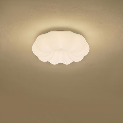 LED Plafondlamp LED/24W/230V 3000K zwart diameter 43 cm