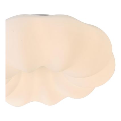LED Plafondlamp LED/24W/230V 3000K zwart diameter 43 cm
