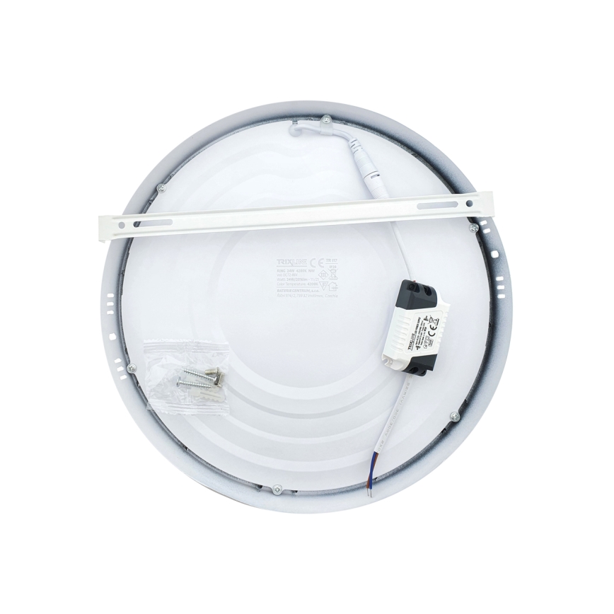LED Plafondlamp LED/24W/230V 4200K diameter 28,5 cm wit