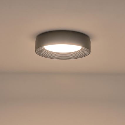 LED Plafondlamp LED/30W/230V 3000K zwart diameter 40 cm