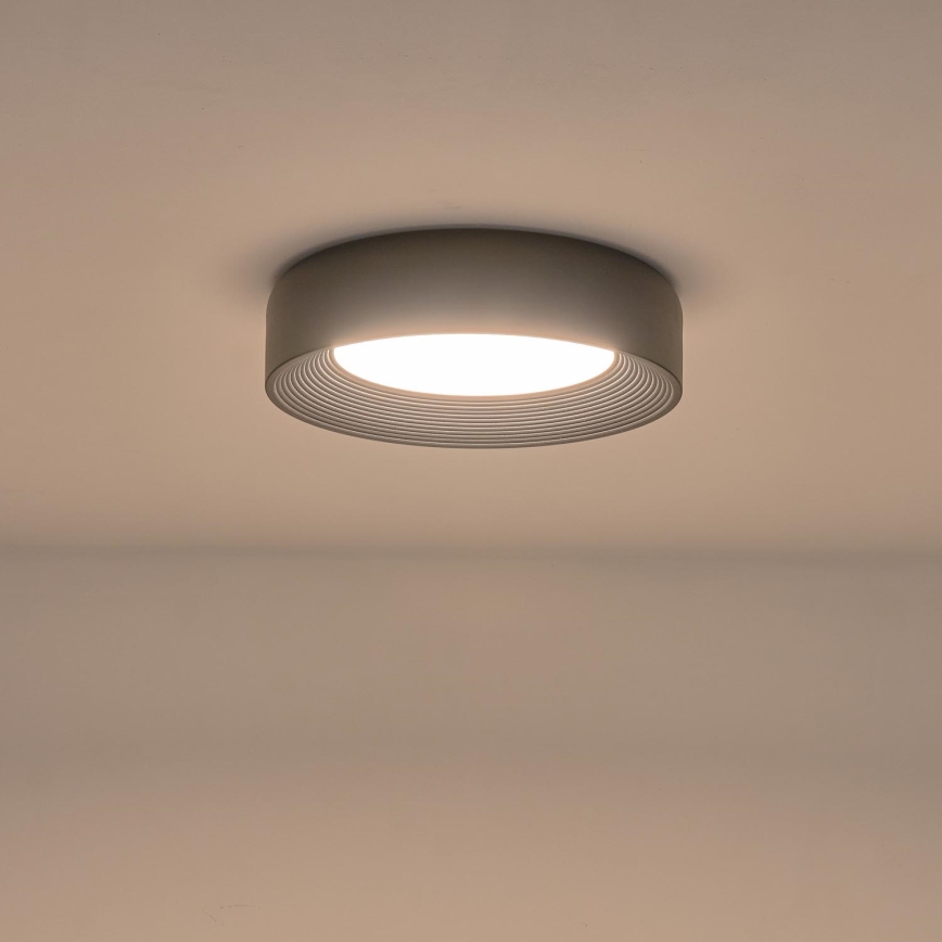 LED Plafondlamp LED/30W/230V 3000K zwart diameter 40 cm