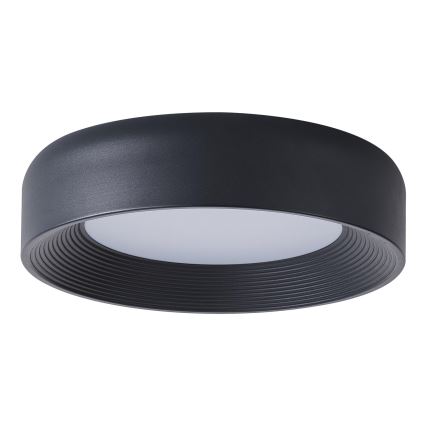 LED Plafondlamp LED/30W/230V 3000K zwart diameter 40 cm