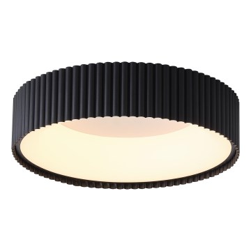LED Plafondlamp LED/30W/230V 3000K zwart diameter 46 cm