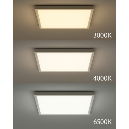 LED plafondlamp LED/32W/230V 3000/4000/6500K 40x40 cm wit