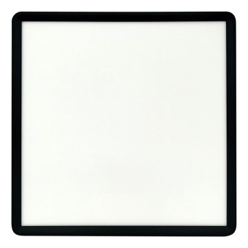 LED plafondlamp LED/32W/230V 3000/4000/6500K 40x40 cm zwart