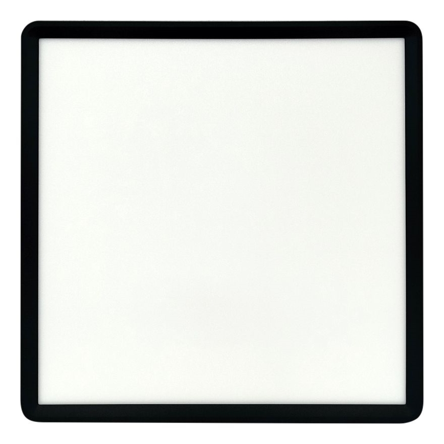 LED plafondlamp LED/32W/230V 3000/4000/6500K 40x40 cm zwart