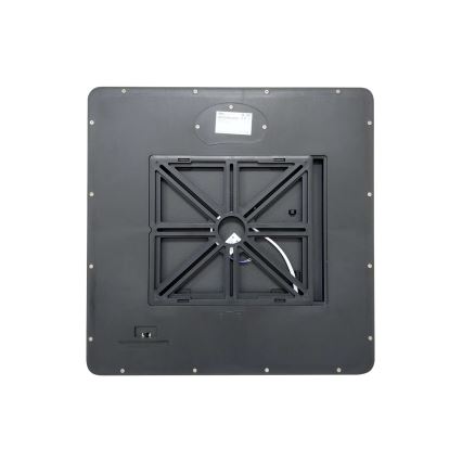 LED plafondlamp LED/32W/230V 3000/4000/6500K 40x40 cm zwart