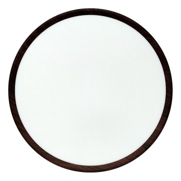 LED-plafondlamp LED/32W/230V 3000/4000/6500K Ø 40 cm bruin