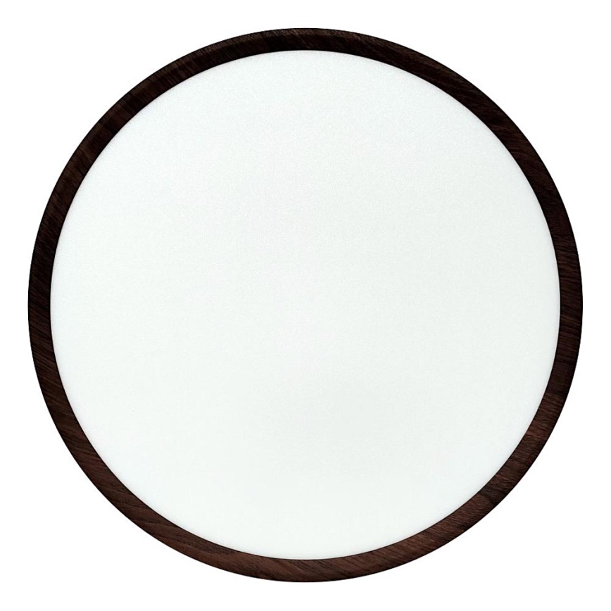LED-plafondlamp LED/32W/230V 3000/4000/6500K Ø 40 cm bruin