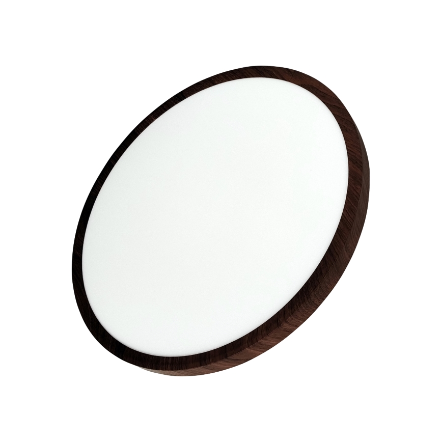 LED-plafondlamp LED/32W/230V 3000/4000/6500K Ø 40 cm bruin