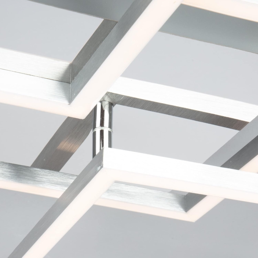 LED Plafondlamp LED/33W/230V 3000K mat chroom