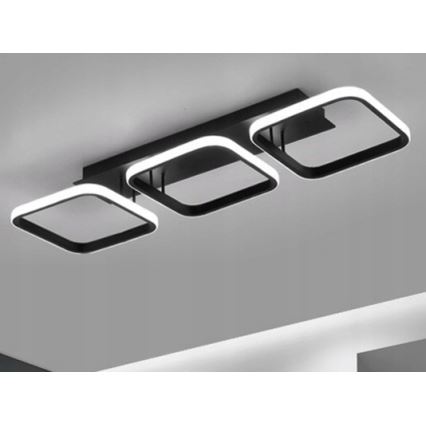 LED plafondlamp LED/33W/230V zwart