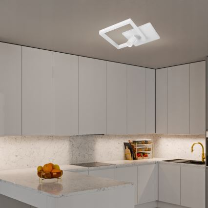 LED plafondlamp LED/38W/230V + 1xGU10/30W wit