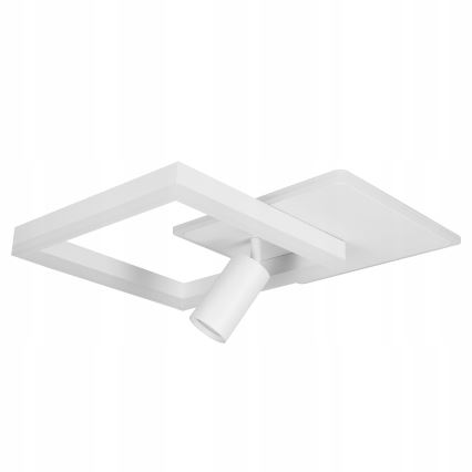 LED plafondlamp LED/38W/230V + 1xGU10/30W wit