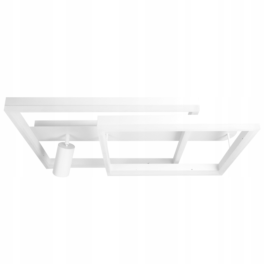LED-plafondlamp LED/38W/230V + 1xGU10/30W wit