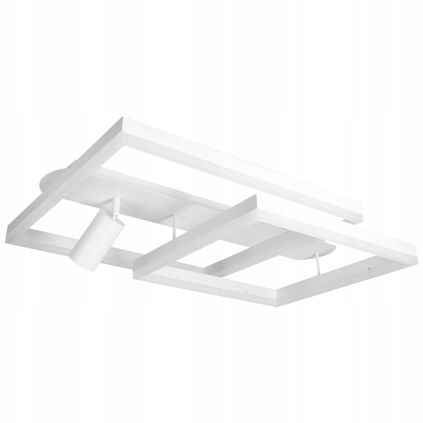 LED-plafondlamp LED/38W/230V + 1xGU10/30W wit