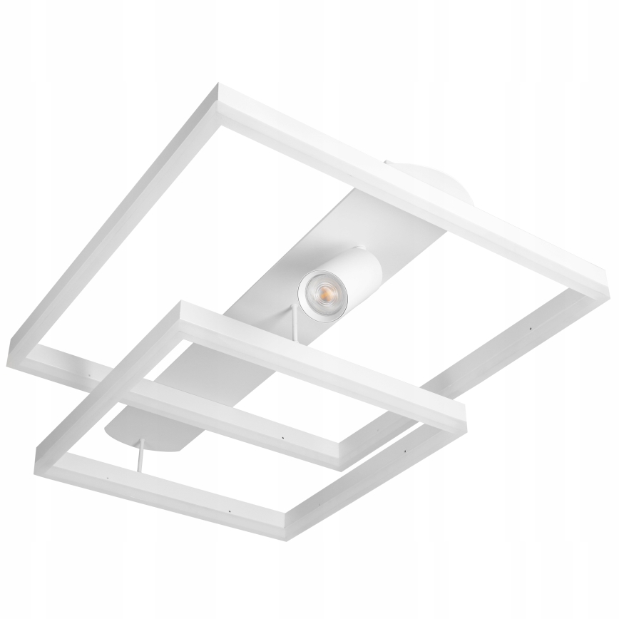 LED-plafondlamp LED/38W/230V + 1xGU10/30W wit