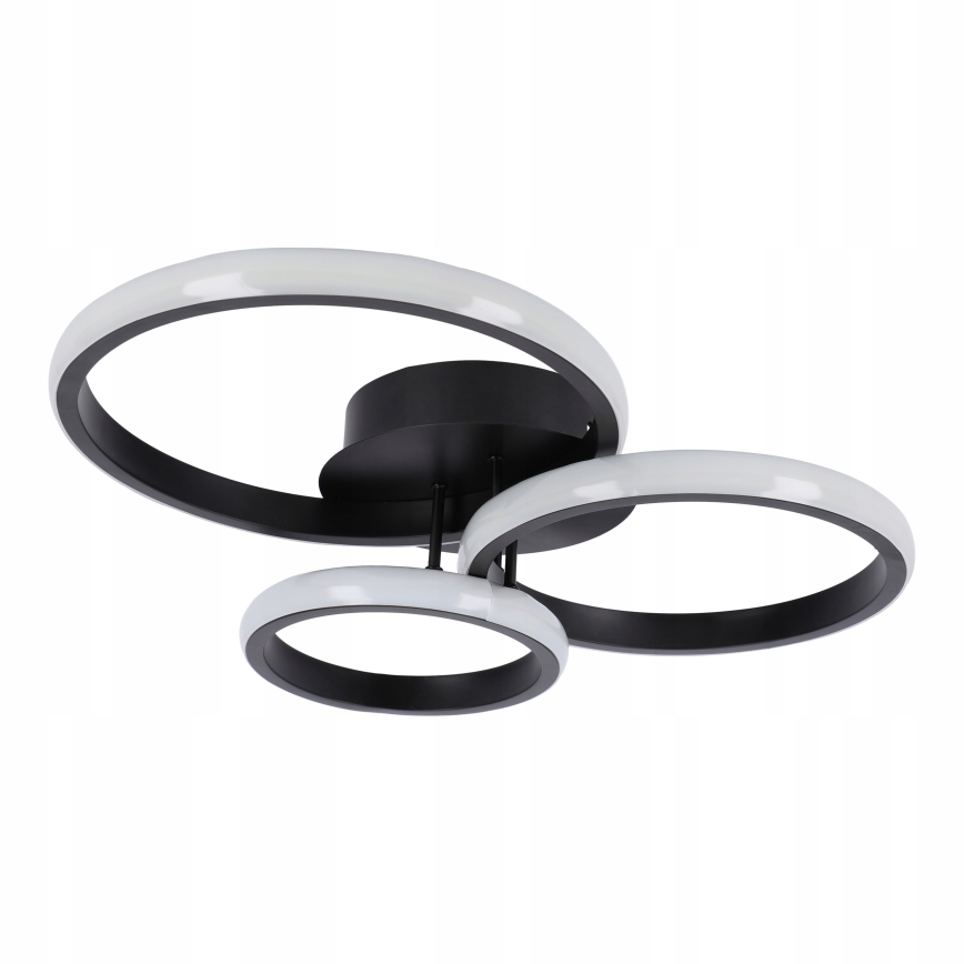 LED Plafondlamp LED/38W/230V zwart