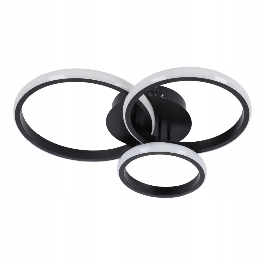 LED Plafondlamp LED/38W/230V zwart