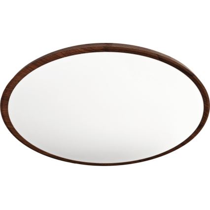 LED plafondlamp LED/40W/230V 3000/4000/6500K Ø 50 cm bruin