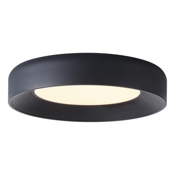LED Plafondlamp LED/40W/230V 3000K zwart diameter 50 cm
